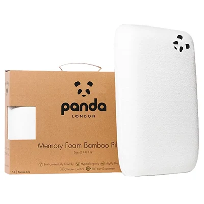 En produktbild av Panda Luxury Bamboo Memory Foam Pillow