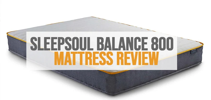 en presenterad bild av Sleepsoul Medium Firm Balance 800 Pocket Madrass