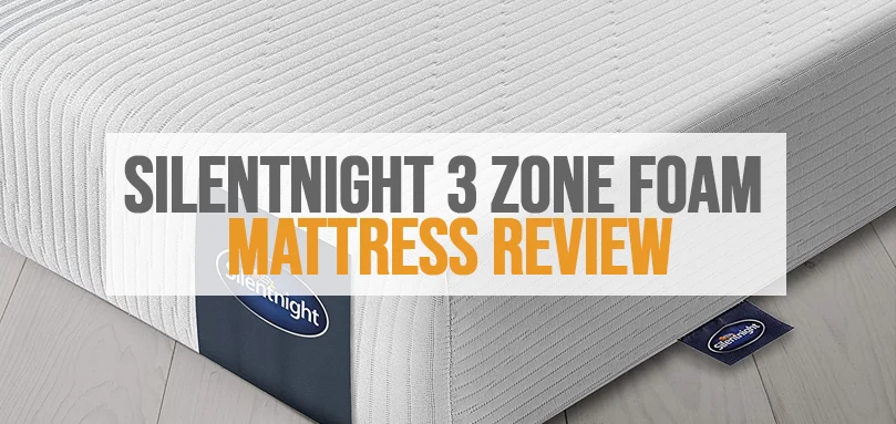 en presenterad bild av Silentnight 3 Zone Memory Foam rullmadrass