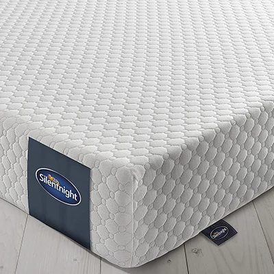 en produktbild av silentnight 7-zoners memory foam-madrass