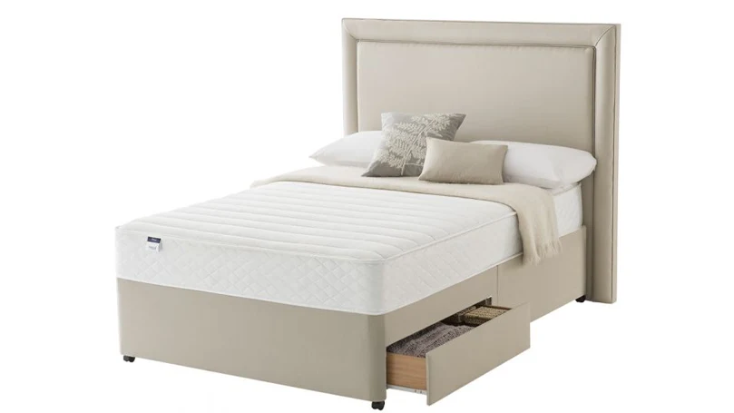 En bild av Silentnight Hatfield Memory Foam 2 Drawer Divan.