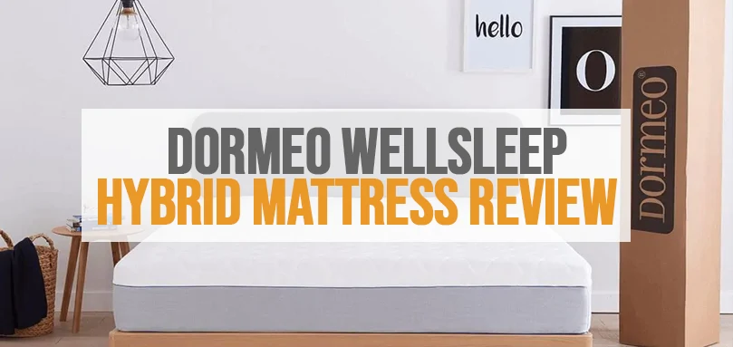 En bild av Dormeo Wellsleep hybridmadrass recension.