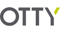 en liten logotyp från varumärket OTTY