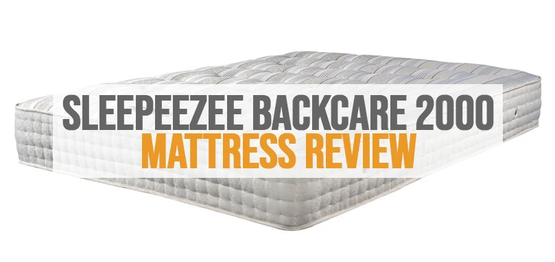 Utvalda bild av Sleepeezee Backcare Ultimate 2000 Pocket madrass recension.