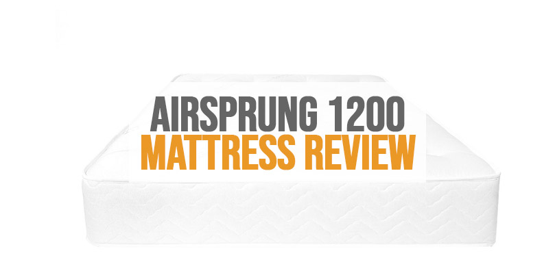 Utvalda bild av Airsprung 1200 Pocket madrass recension.