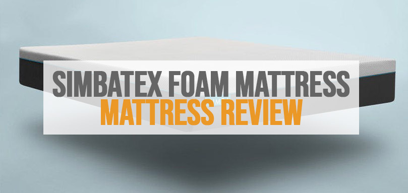 Utvald bild av Simbatex Foam Mattress Review.