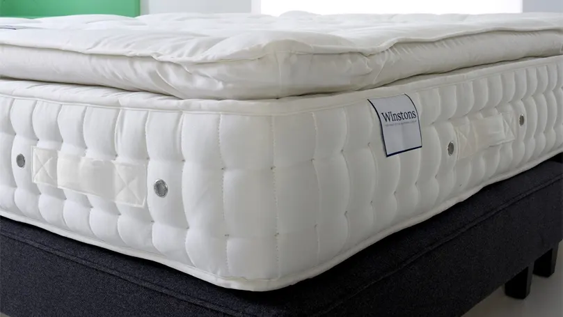 En bild av Winstons Ultra Cotton 3500 Pillow Top Madrass hörn.