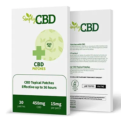 Produktbild av Simply CBD plåster