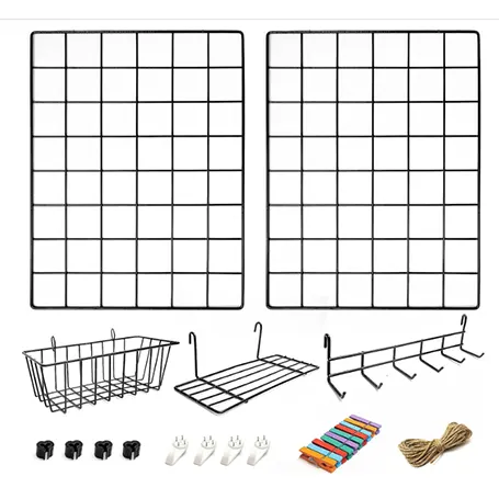 2-pack-wire-wall-grid-panel-med-tillbehör